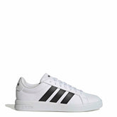 Grand Court Base 3.0 sneaker in ecopelle bianco nero - ADIDAS UOMO | Boscaini Scarpe