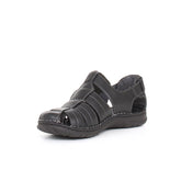 Sandalo a punta chiusa nero | Boscaini Scarpe