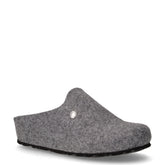 Gemy ciabatta in tessuto grigio indaco | Boscaini Scarpe