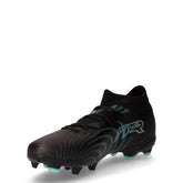Future 9 Match FG/AG scarpa da calcio in ecopelle e tessuto nero menta | Boscaini Scarpe