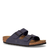 Arizona ciabatta da bambino in pelle navy | Boscaini Scarpe