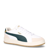 Court classico sport sneaker in ecopelle bianco, verde - PUMA | Boscaini Scarpe