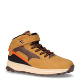 Polacchino sportivo in ecopelle bambino ocra caffè - Scarpe Bambino | Boscaini Scarpe