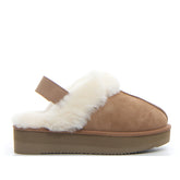 Ciabatta con platform chestnut - Donna | Boscaini Scarpe