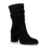 Stivale in tessuto con tacco nero - TAMARIS | Boscaini Scarpe