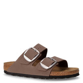 Arizona Big Buckle ciabatta in pelle mocca | Boscaini Scarpe