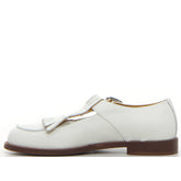 Sandalo chiuso con frangia latte mousse - Sandali Donna | Boscaini Scarpe