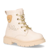 Anfibio bambina in ecopelle beige - Anfibi Bambina | Boscaini Scarpe