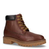 Polacchino sportivo in pelle cotto beige | Boscaini Scarpe