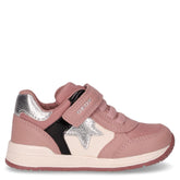 Rishon girl sneaker da bambna in ecopelle rosa - Scarpe Bambina | Boscaini Scarpe