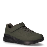 Uno Lite Vendox sneaker in ecopelle bambino oliva nero - Scarpe Bambino | Boscaini Scarpe