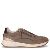 Bulmya sneaker in pelle ed ecopelle taupe grigio talpa | Boscaini Scarpe