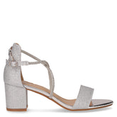 Sandalo in ecopelle con strass argento - TOO LIKE | Boscaini Scarpe