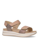 Sandalo con zeppa castoro torto - Sandali Con Tacco Donna | Boscaini Scarpe