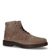 Massimiano stivaletto stringato in pelle taupe - GEOX UOMO | Boscaini Scarpe