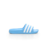 Adilette Aqua ciabatta di gomma bambino blue white - Ciabatte Bambino | Boscaini Scarpe