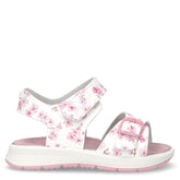 Sandalo in ecopelle bambina bianco rosa | Boscaini Scarpe