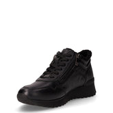 Sneaker in pelle impermeabile nero | Boscaini Scarpe