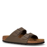 Arizona ciabatta in pelle grigio - BIRKENSTOCK UOMO | Boscaini Scarpe