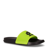 Moku III Slide ciabatta in gomma ragazzo nero verde | Boscaini Scarpe