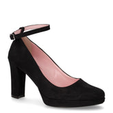 Décolleté in ecopelle con cinturino nero - Decollete | Boscaini Scarpe