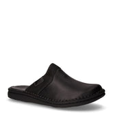 Ciabatta in pelle nero | Boscaini Scarpe