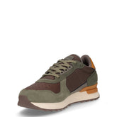 Stab sneaker in pelle scamosciata verde | Boscaini Scarpe