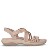 Reggae Slim Sunnyside 2.0 sandalo in tessuto ed ecopelle taupe | Boscaini Scarpe
