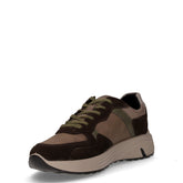 Sneaker in pelle caffè tortora | Boscaini Scarpe