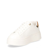 Sneaker in ecopelle con platform bianco | Boscaini Scarpe