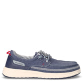 Stringata sportiva in tessuto navy | Boscaini Scarpe