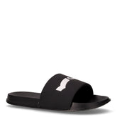Slide Mix ciabatta in gomma nero bianco | Boscaini Scarpe