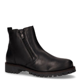 Stivaletto con zip laterali in pelle nero - CREATOR | Boscaini Scarpe