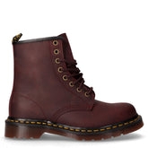 1460 anfibio in pelle crazy horse rosso ciliegia | Boscaini Scarpe