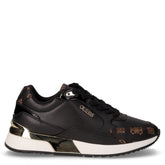 Sneaker in ecopelle nero marrone | Boscaini Scarpe