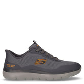 Summits Leyter sneaker slip ins in tessuto grigio arancione - Sneakers Uomo | Boscaini Scarpe