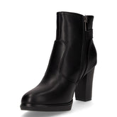 Tronchetto in ecopelle nero | Boscaini Scarpe