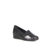 Mocassino con zeppa nero - Mid Season Sale Mocassini Donna | Boscaini Scarpe