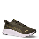 Flexfocus Lite Modern sneaker in tessuto verde oliva scuro | Boscaini Scarpe