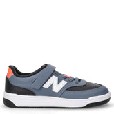 0880 sneaker in ecopelle bambino grigio nero | Boscaini Scarpe