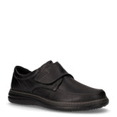 Mocassino con strappo in pelle nero - Mocassini Uomo | Boscaini Scarpe