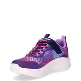 S Lights Rainbow Cruisers Reflection sneaker in tessuto con luci bambina navy | Boscaini Scarpe