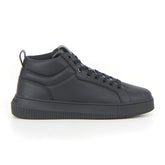 Chunky Cupsole Clean High sneaker triple black - Mid Season Sale Sneakers Uomo | Boscaini Scarpe