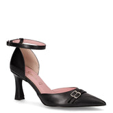 Sandalo in ecopelle con tacco nero - Sandali Donna | Boscaini Scarpe