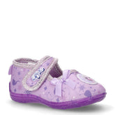 Ciabatta casa in tessuto bambina viola | Boscaini Scarpe