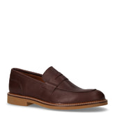 Mocassino in pelle castagno | Boscaini Scarpe