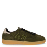 California Sun Suede sneaker in pelle militare scuro - Sneakers Uomo | Boscaini Scarpe