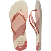 Fantasia ciabatta infradito rose gold | Boscaini Scarpe