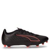 Ultra 6 Play FG/AG scarpa da calcio in ecopelle nero rosso | Boscaini Scarpe