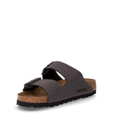 Arizona ciabatta in pelle grigio | Boscaini Scarpe